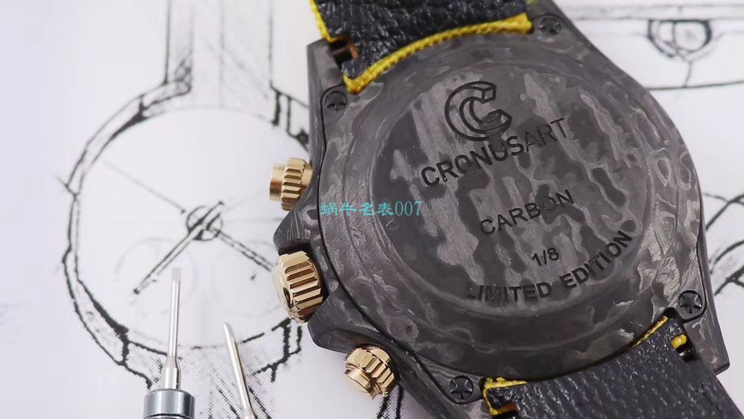 WWF Factory 官网新品发布 Rolex 最新DIW团队改装 carbon fiber  Ditongna  wrist watch  / R579