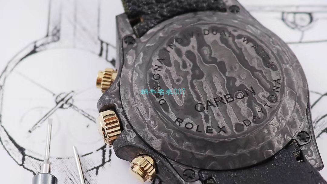 WWF Factory 官网新品发布 Rolex 最新DIW团队改装 carbon fiber  Ditongna  wrist watch  / R579