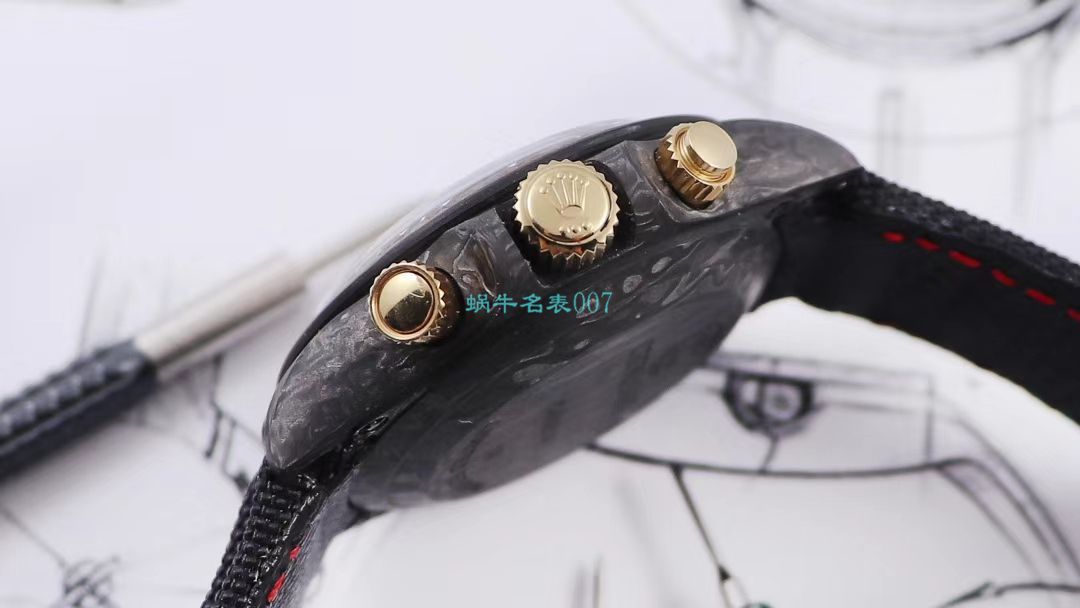 WWF Factory 官网新品发布 Rolex 最新DIW团队改装 carbon fiber  Ditongna  wrist watch  / R579