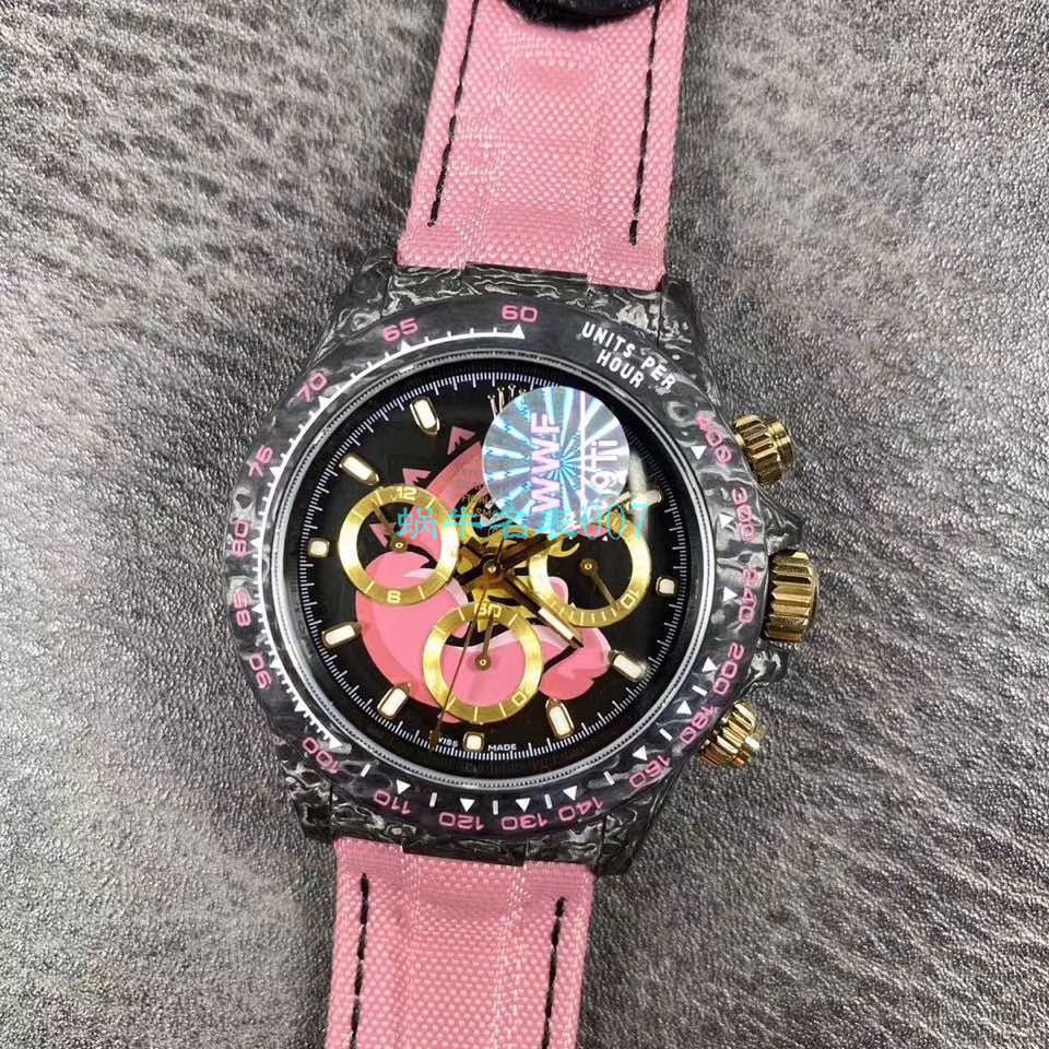 WWF Factory 官网新品发布 Rolex 最新DIW团队改装 carbon fiber  Ditongna  wrist watch  / R579