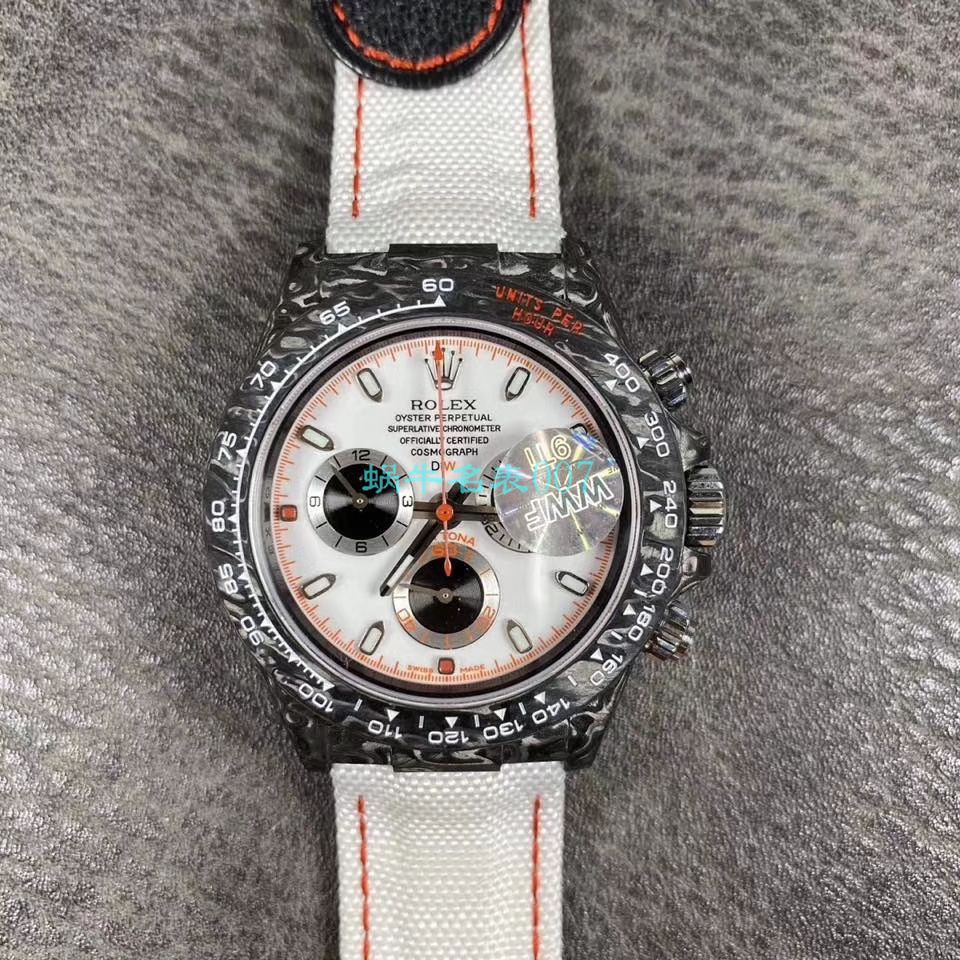 WWF Factory 官网新品发布 Rolex 最新DIW团队改装 carbon fiber  Ditongna  wrist watch  / R579