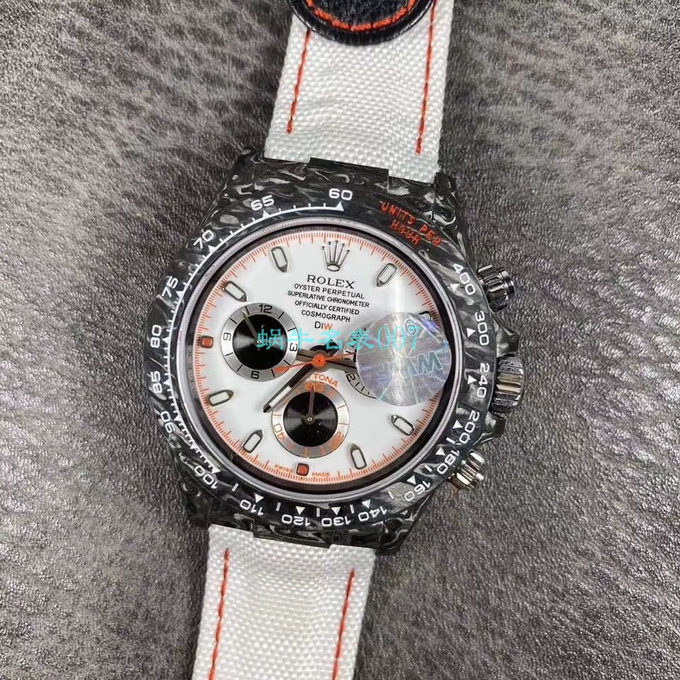 WWF Factory 官网新品发布 Rolex 最新DIW团队改装 carbon fiber  Ditongna  wrist watch  / R579