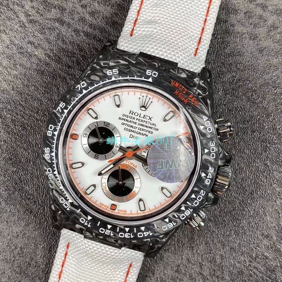 WWF Factory 官网新品发布 Rolex 最新DIW团队改装 carbon fiber  Ditongna  wrist watch  / R579