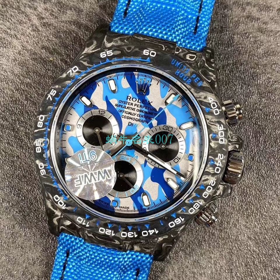 WWF Factory 官网新品发布 Rolex 最新DIW团队改装 carbon fiber  Ditongna  wrist watch  / R579