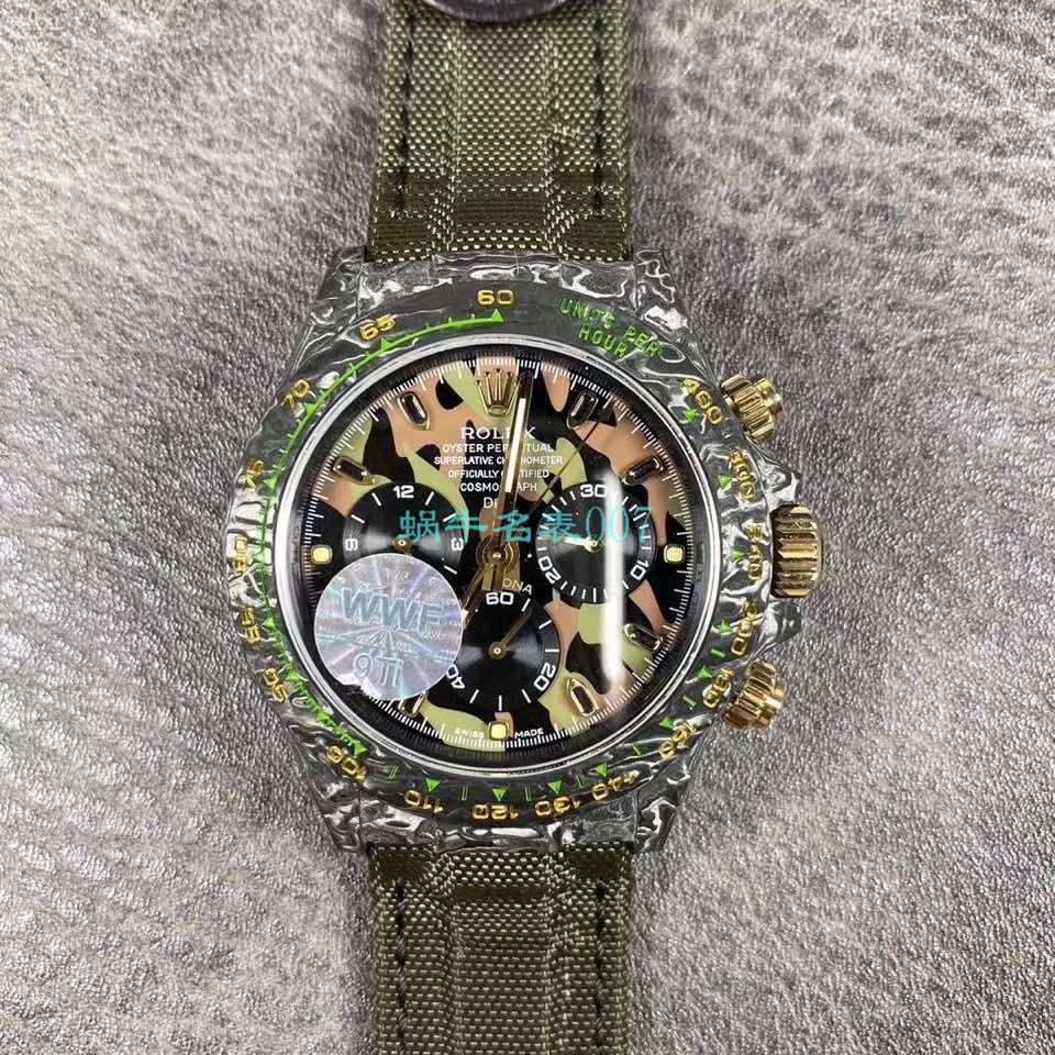 WWF Factory 官网新品发布 Rolex 最新DIW团队改装 carbon fiber  Ditongna  wrist watch  / R579