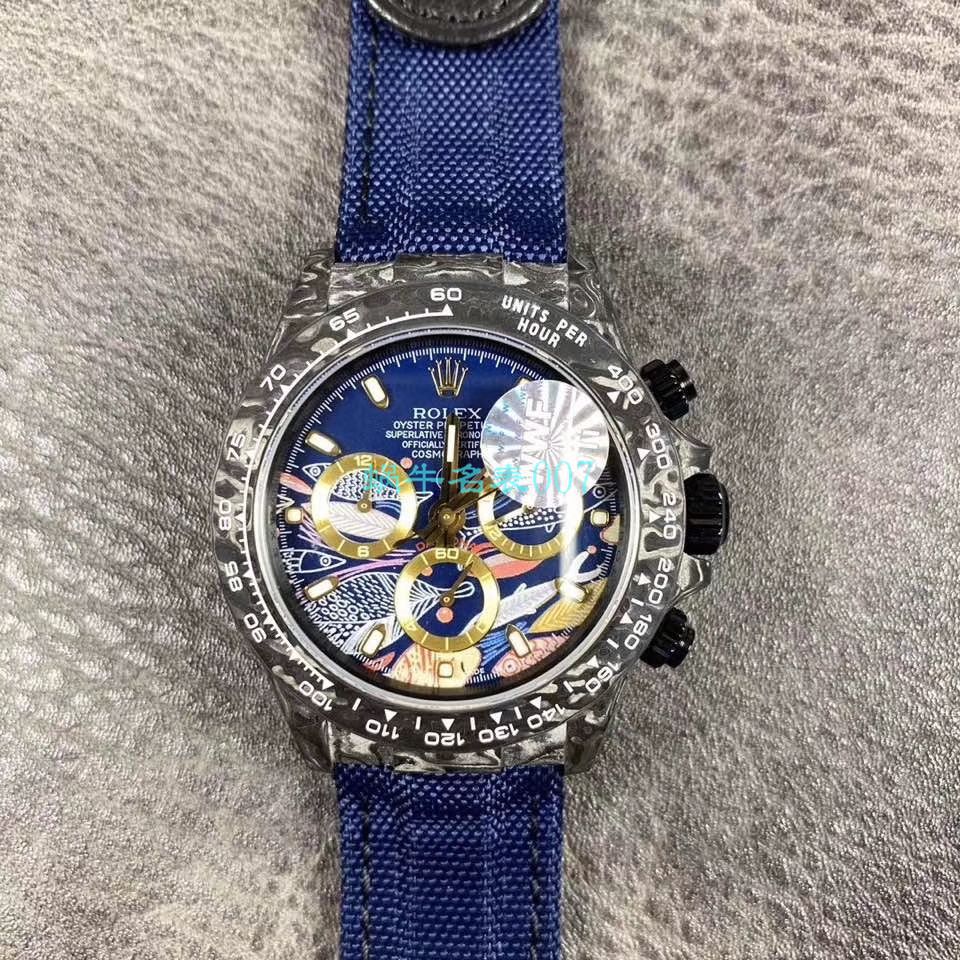 WWF Factory 官网新品发布 Rolex 最新DIW团队改装 carbon fiber  Ditongna  wrist watch  / R579