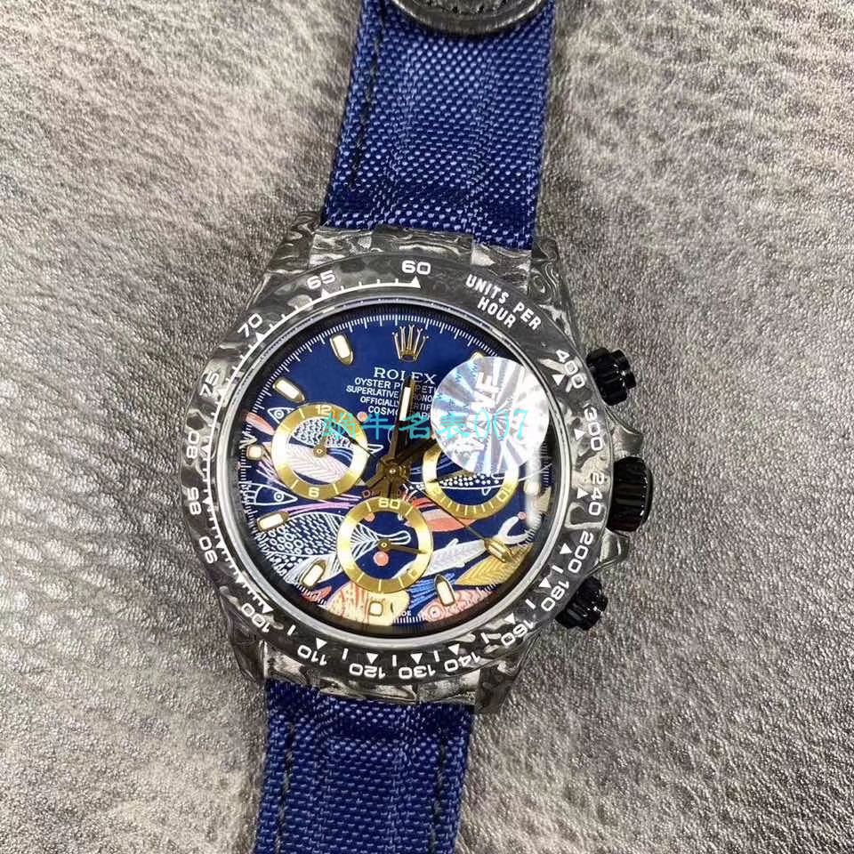 WWF Factory 官网新品发布 Rolex 最新DIW团队改装 carbon fiber  Ditongna  wrist watch  / R579