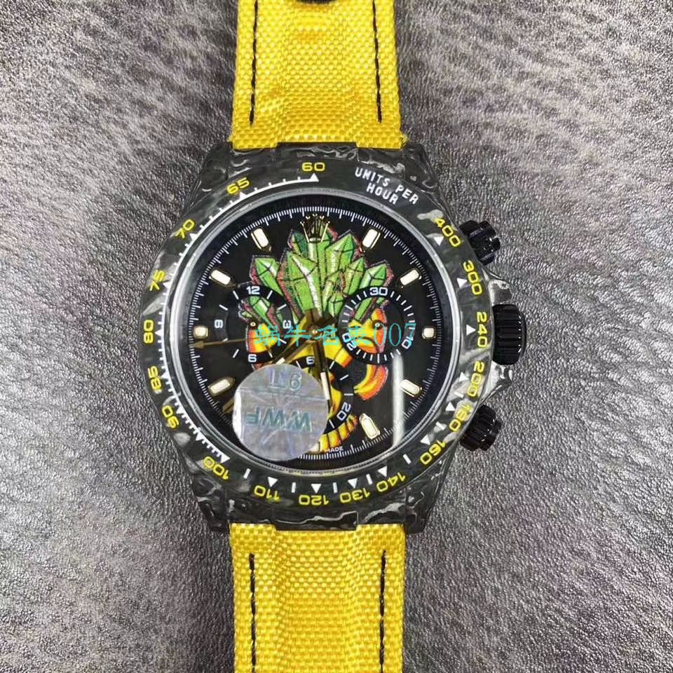 WWF Factory 官网新品发布 Rolex 最新DIW团队改装 carbon fiber  Ditongna  wrist watch  / R579