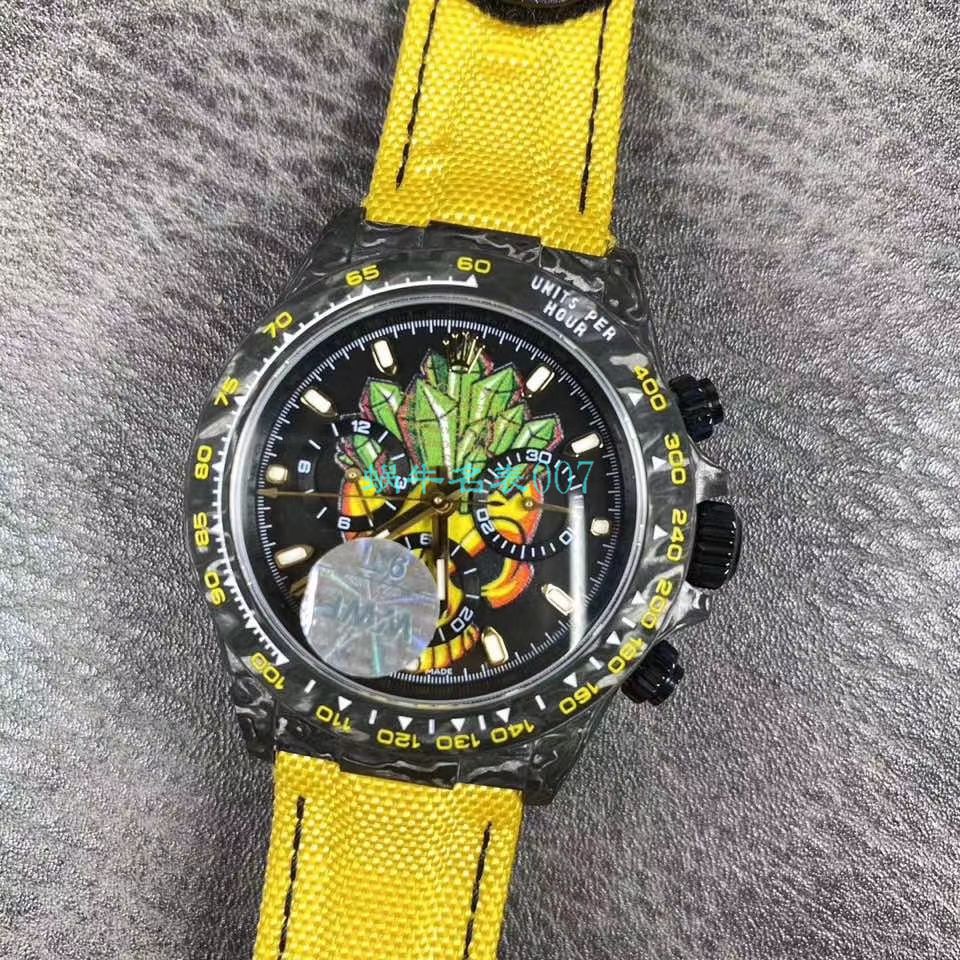 WWF Factory 官网新品发布 Rolex 最新DIW团队改装 carbon fiber  Ditongna  wrist watch  / R579