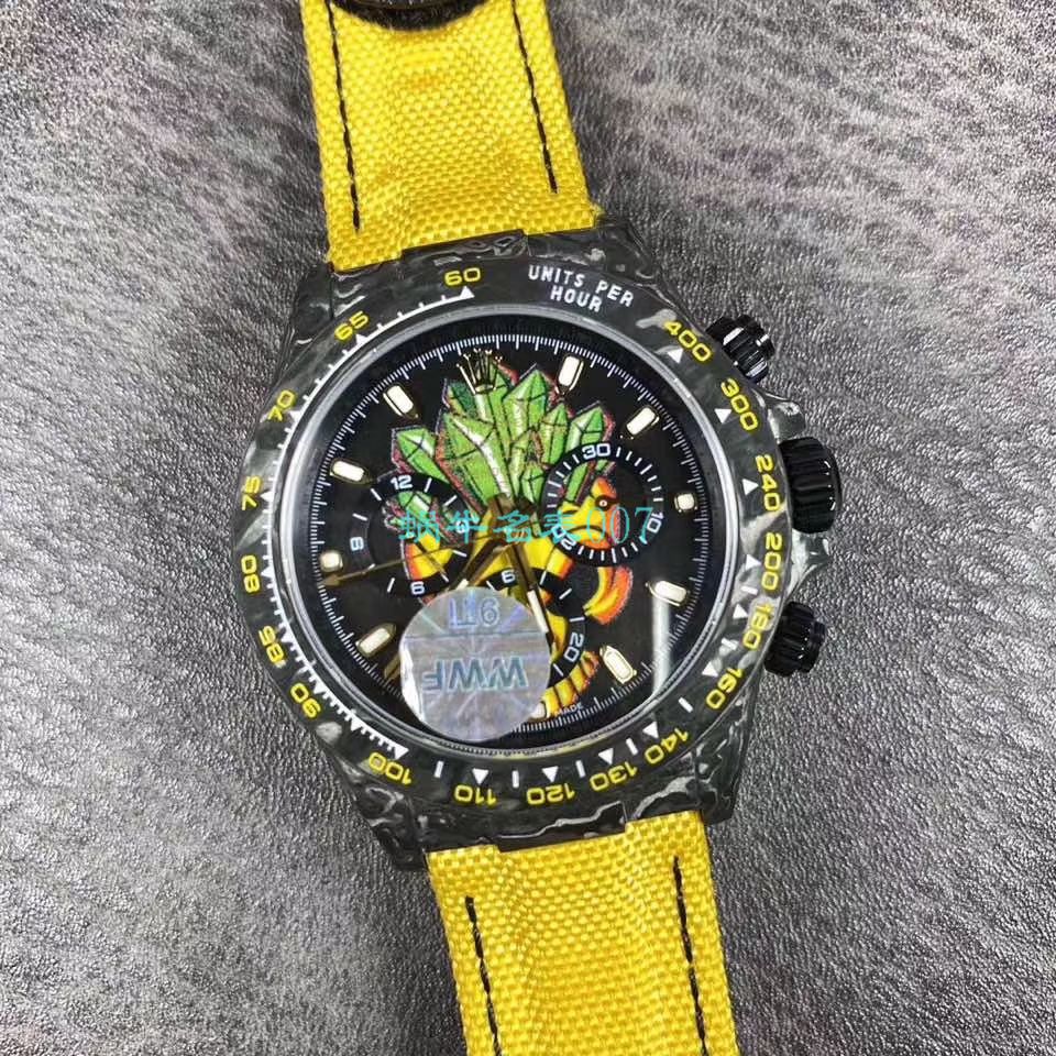 WWF Factory 官网新品发布 Rolex 最新DIW团队改装 carbon fiber  Ditongna  wrist watch  / R579