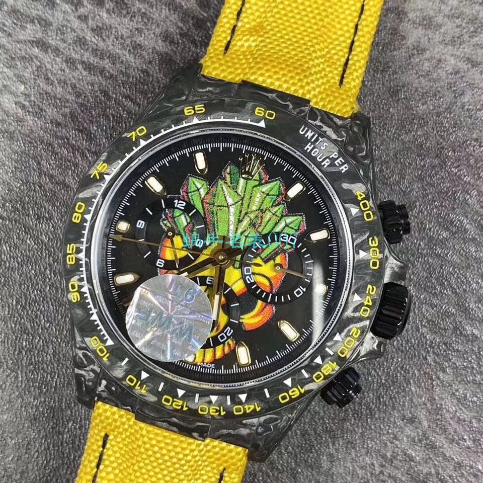 WWF Factory 官网新品发布 Rolex 最新DIW团队改装 carbon fiber  Ditongna  wrist watch  / R579