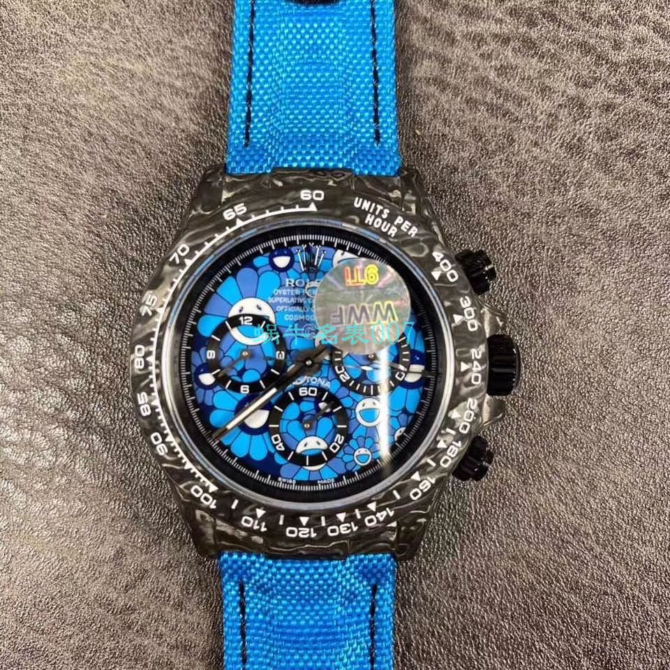 WWF Factory 官网新品发布 Rolex 最新DIW团队改装 carbon fiber  Ditongna  wrist watch  / R579