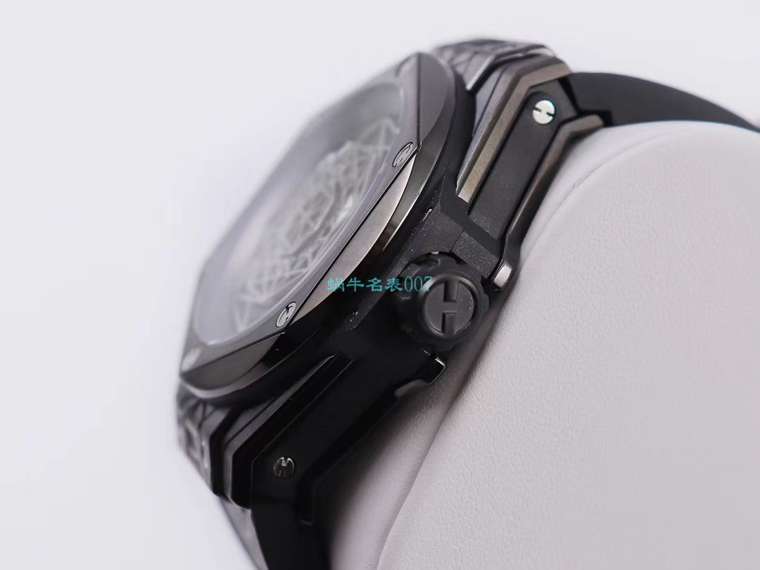 WWF Factory  top 复刻手表 hublot  big bang SANG BLEU刺青415.CX.1112.VR.MXM18 wrist watch  / YB083