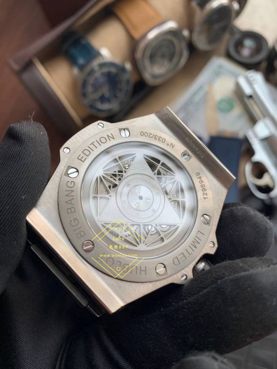 WWF Factory 超A高仿 hublot BIG BANG刺青系列415.NX.1112.VR.MXM16 wrist watch  / YB086
