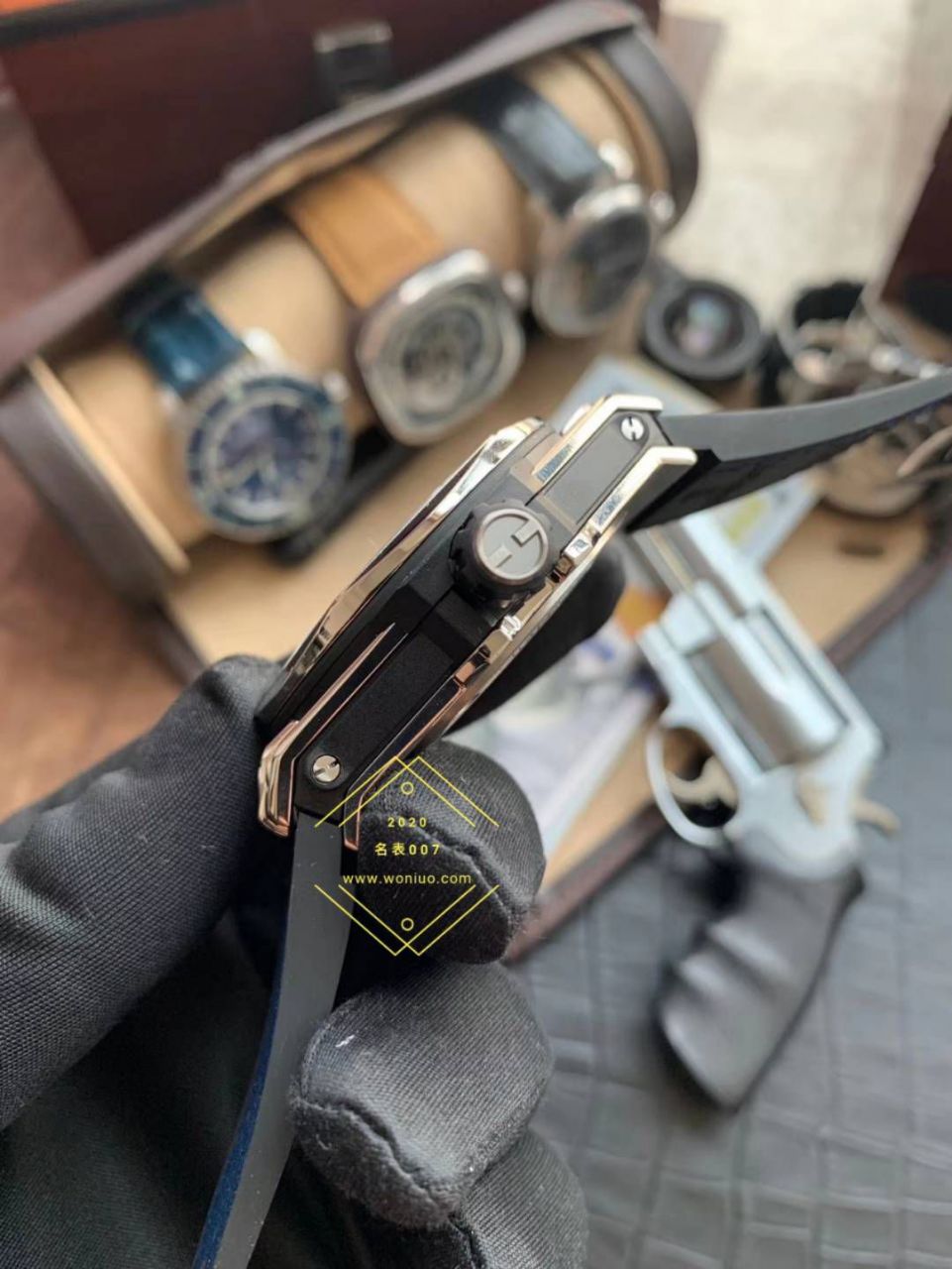 WWF Factory 超A高仿 hublot BIG BANG刺青系列415.NX.1112.VR.MXM16 wrist watch  / YB086