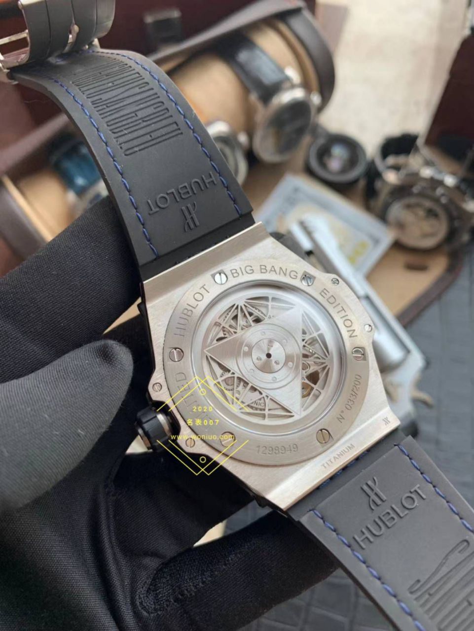 WWF Factory 超A高仿 hublot BIG BANG刺青系列415.NX.1112.VR.MXM16 wrist watch  / YB086
