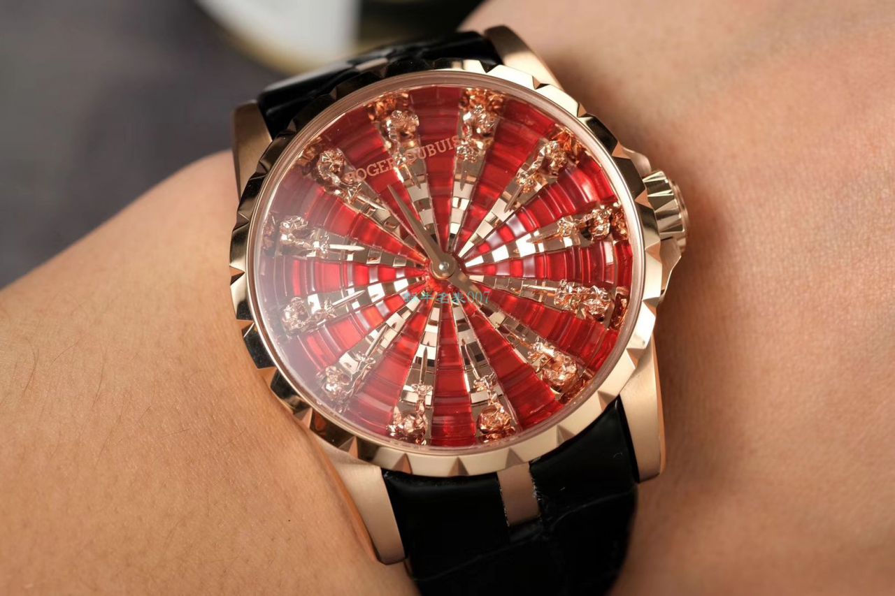 ZZ Factory 最新12圆桌骑士Roger DubuisEXCALIBUR（王者系列） top 复刻高仿RDDBEX0684 wrist watch  