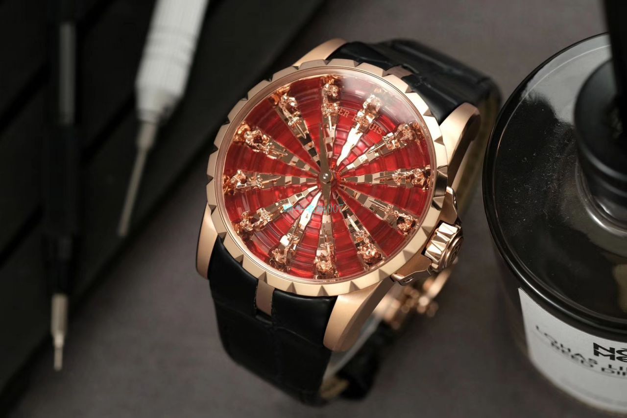 ZZ Factory 最新12圆桌骑士Roger DubuisEXCALIBUR（王者系列） top 复刻高仿RDDBEX0684 wrist watch  
