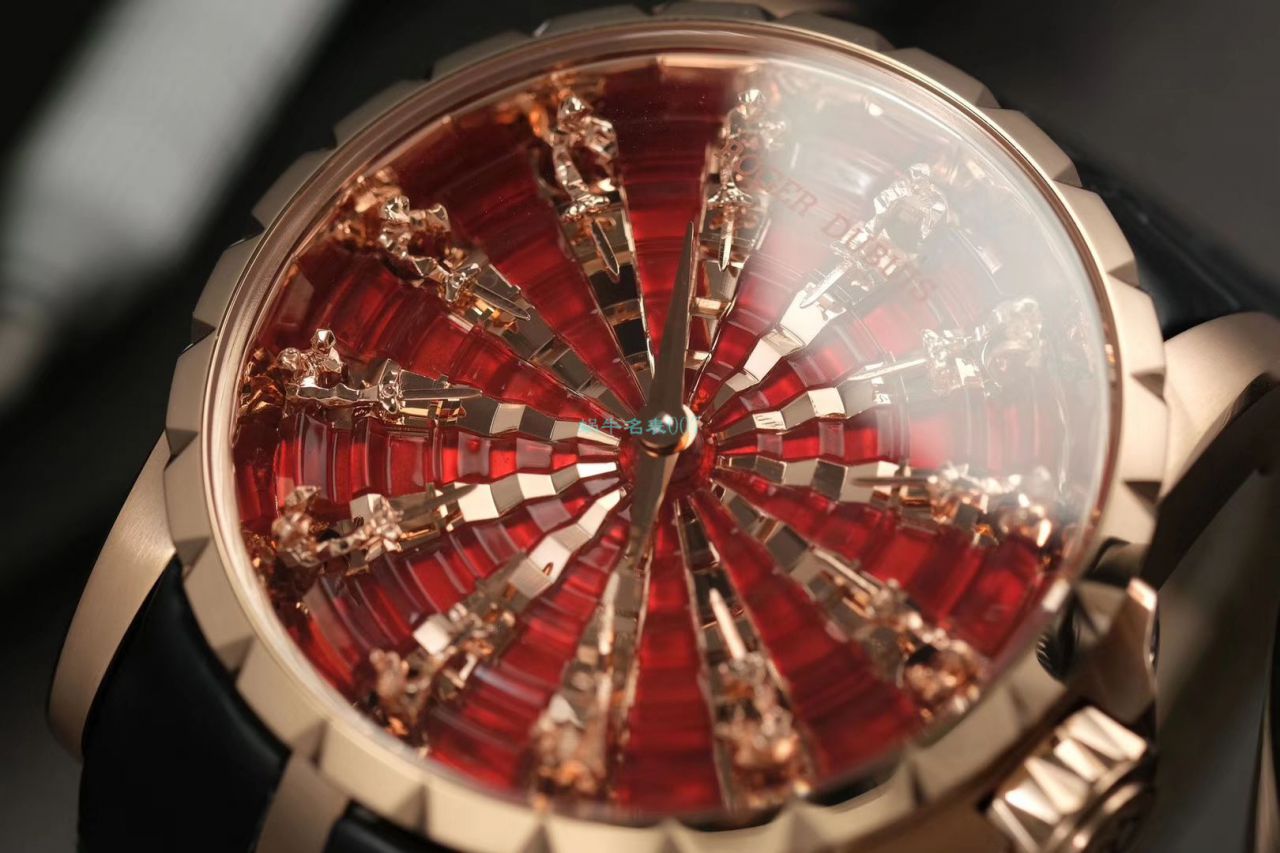 ZZ Factory 最新12圆桌骑士Roger DubuisEXCALIBUR（王者系列） top 复刻高仿RDDBEX0684 wrist watch  