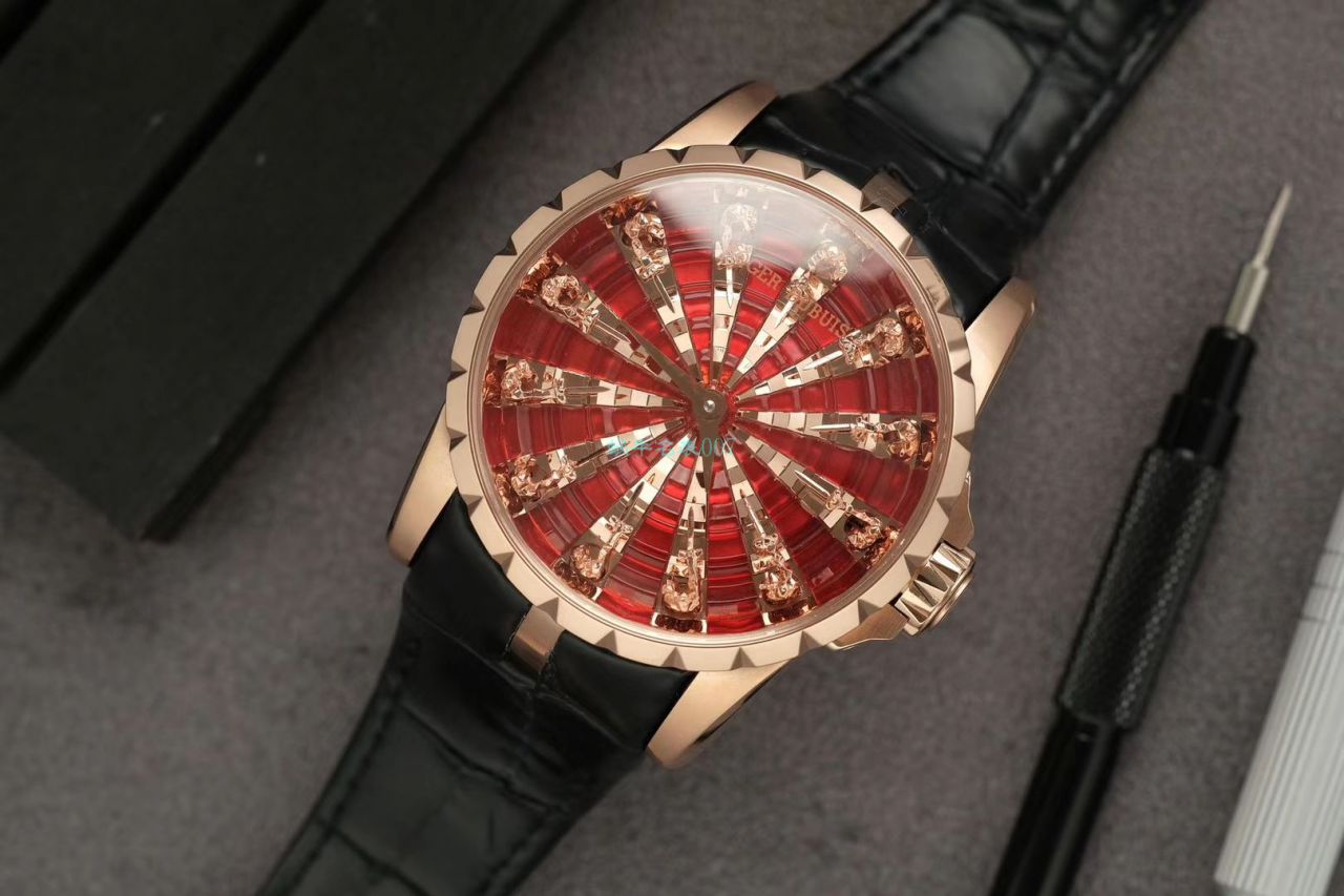 ZZ Factory 最新12圆桌骑士Roger DubuisEXCALIBUR（王者系列） top 复刻高仿RDDBEX0684 wrist watch  