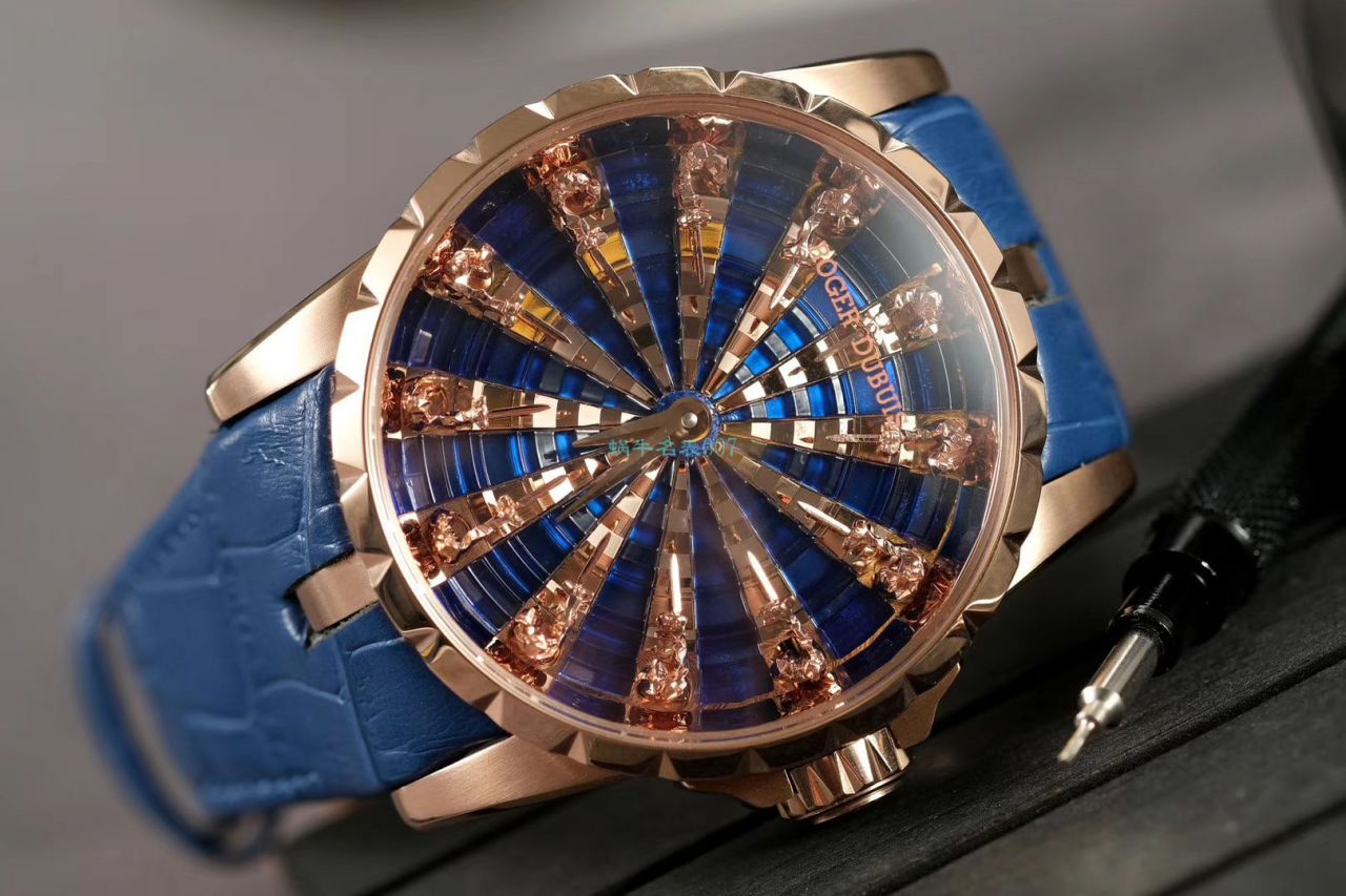ZZ Factory 最新12圆桌骑士Roger DubuisEXCALIBUR（王者系列） top 复刻高仿RDDBEX0684 wrist watch  