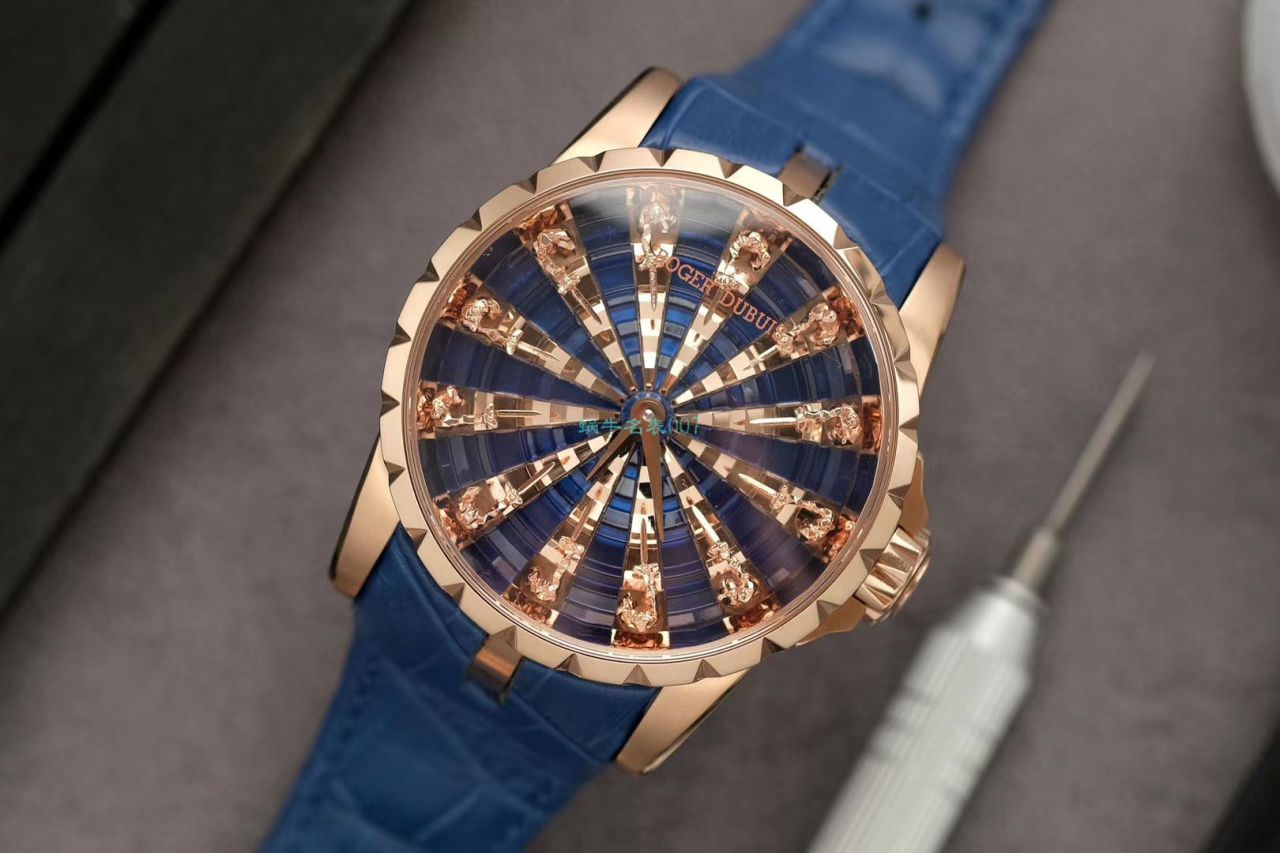 ZZ Factory 最新12圆桌骑士Roger DubuisEXCALIBUR（王者系列） top 复刻高仿RDDBEX0684 wrist watch  