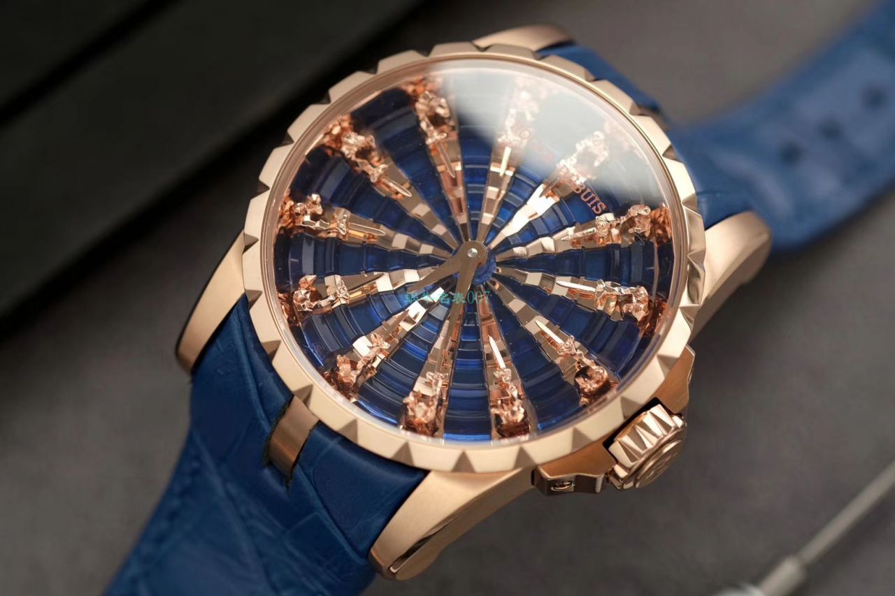 ZZ Factory 最新12圆桌骑士Roger DubuisEXCALIBUR（王者系列） top 复刻高仿RDDBEX0684 wrist watch  