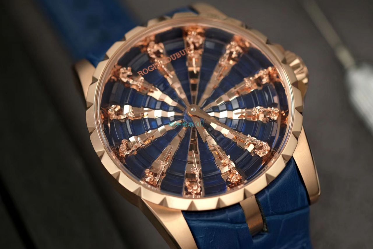 ZZ Factory 最新12圆桌骑士Roger DubuisEXCALIBUR（王者系列） top 复刻高仿RDDBEX0684 wrist watch  