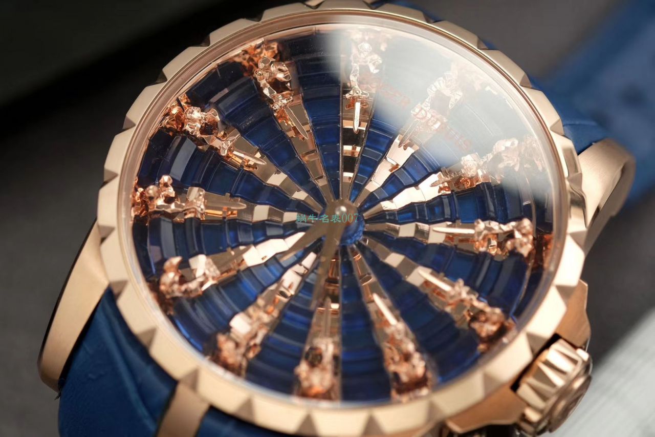 ZZ Factory 最新12圆桌骑士Roger DubuisEXCALIBUR（王者系列） top 复刻高仿RDDBEX0684 wrist watch  