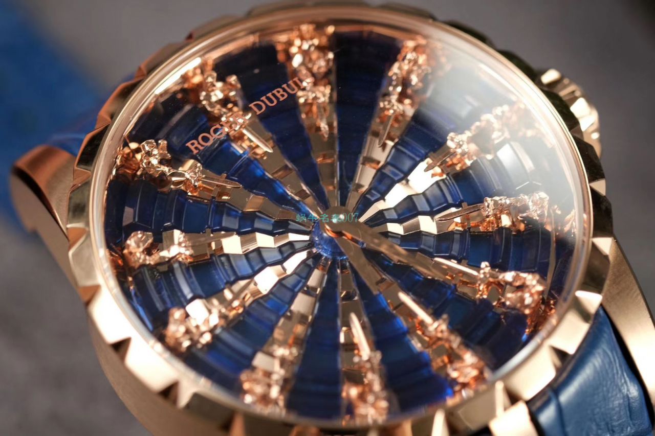 ZZ Factory 最新12圆桌骑士Roger DubuisEXCALIBUR（王者系列） top 复刻高仿RDDBEX0684 wrist watch  