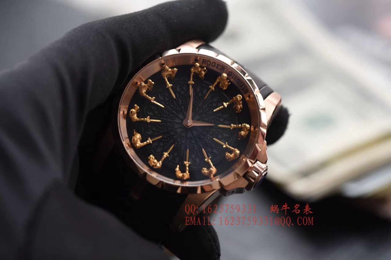  Video analysis ZZ Factory 官网 top 复刻高仿Roger Dubuis王者12圆桌骑士系列RDDBEX0511 wrist watch  / LJ073