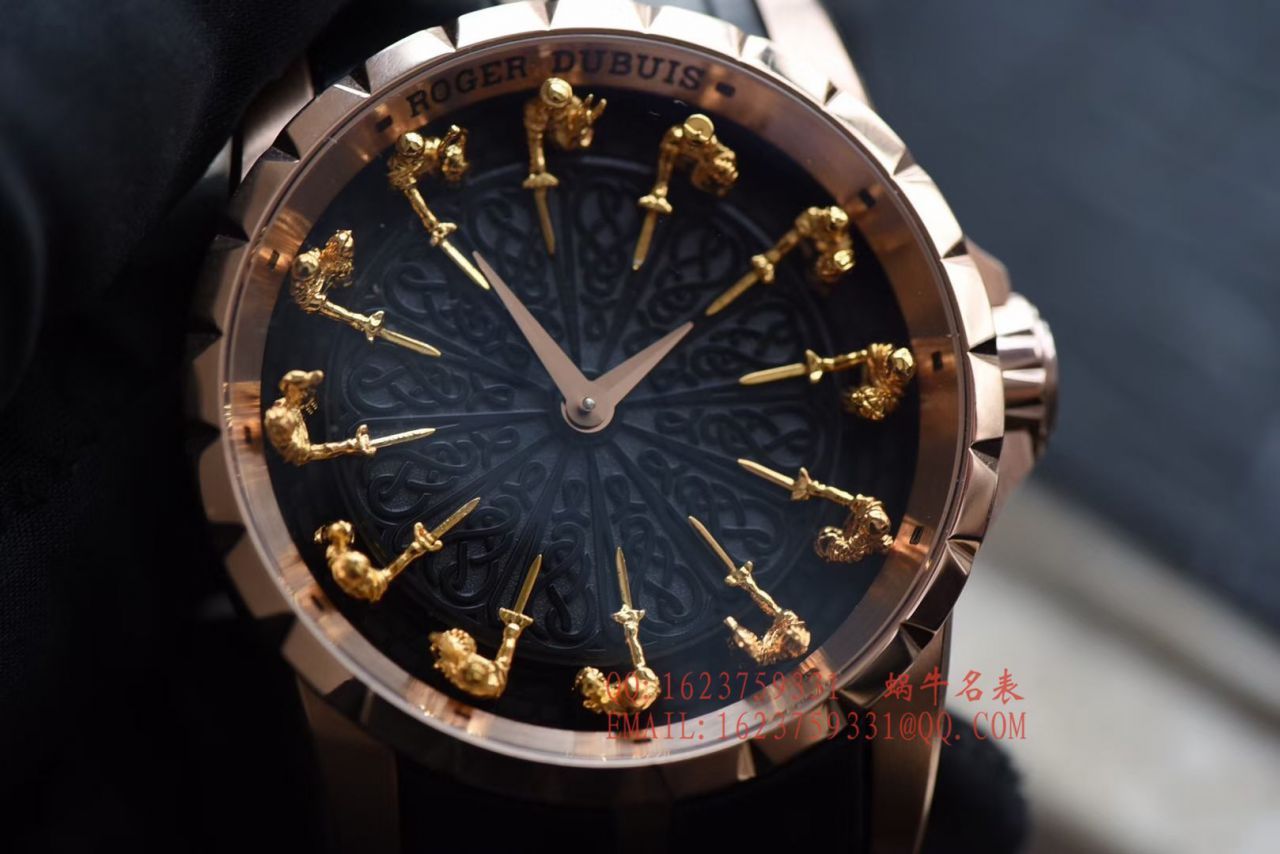  Video analysis ZZ Factory 官网 top 复刻高仿Roger Dubuis王者12圆桌骑士系列RDDBEX0511 wrist watch  / LJ073