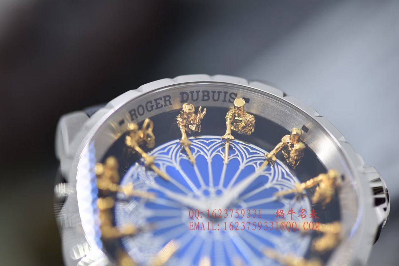  Video analysis ZZ Factory 官网 top 复刻高仿Roger Dubuis王者12圆桌骑士系列RDDBEX0511 wrist watch  / LJ073