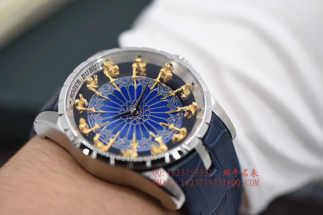  Video analysis ZZ Factory 官网 top 复刻高仿Roger Dubuis王者12圆桌骑士系列RDDBEX0511 wrist watch  / LJ073