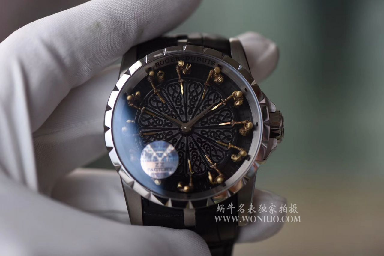  Video analysis ZZ Factory 官网 top 复刻高仿Roger Dubuis王者12圆桌骑士系列RDDBEX0511 wrist watch  / LJ073