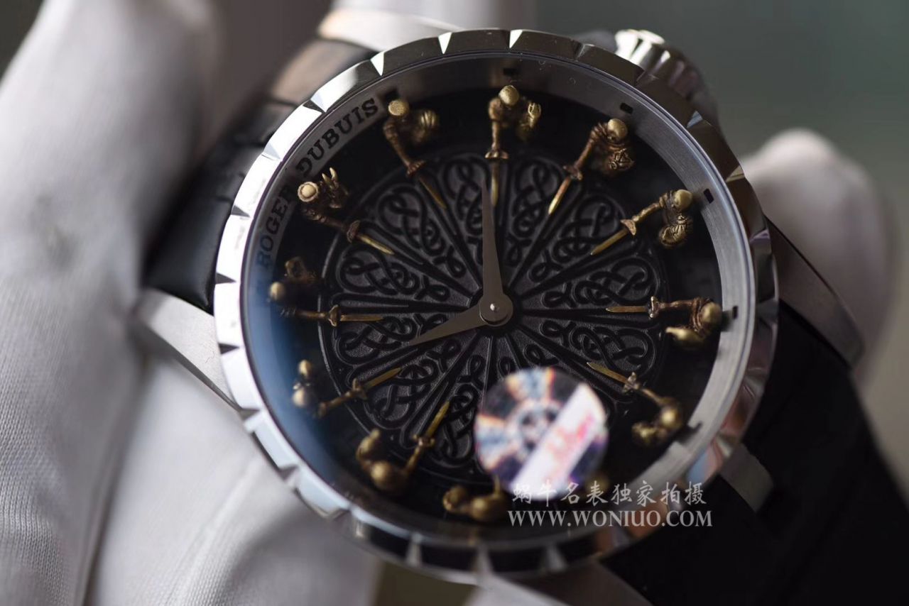  Video analysis ZZ Factory 官网 top 复刻高仿Roger Dubuis王者12圆桌骑士系列RDDBEX0511 wrist watch  / LJ073