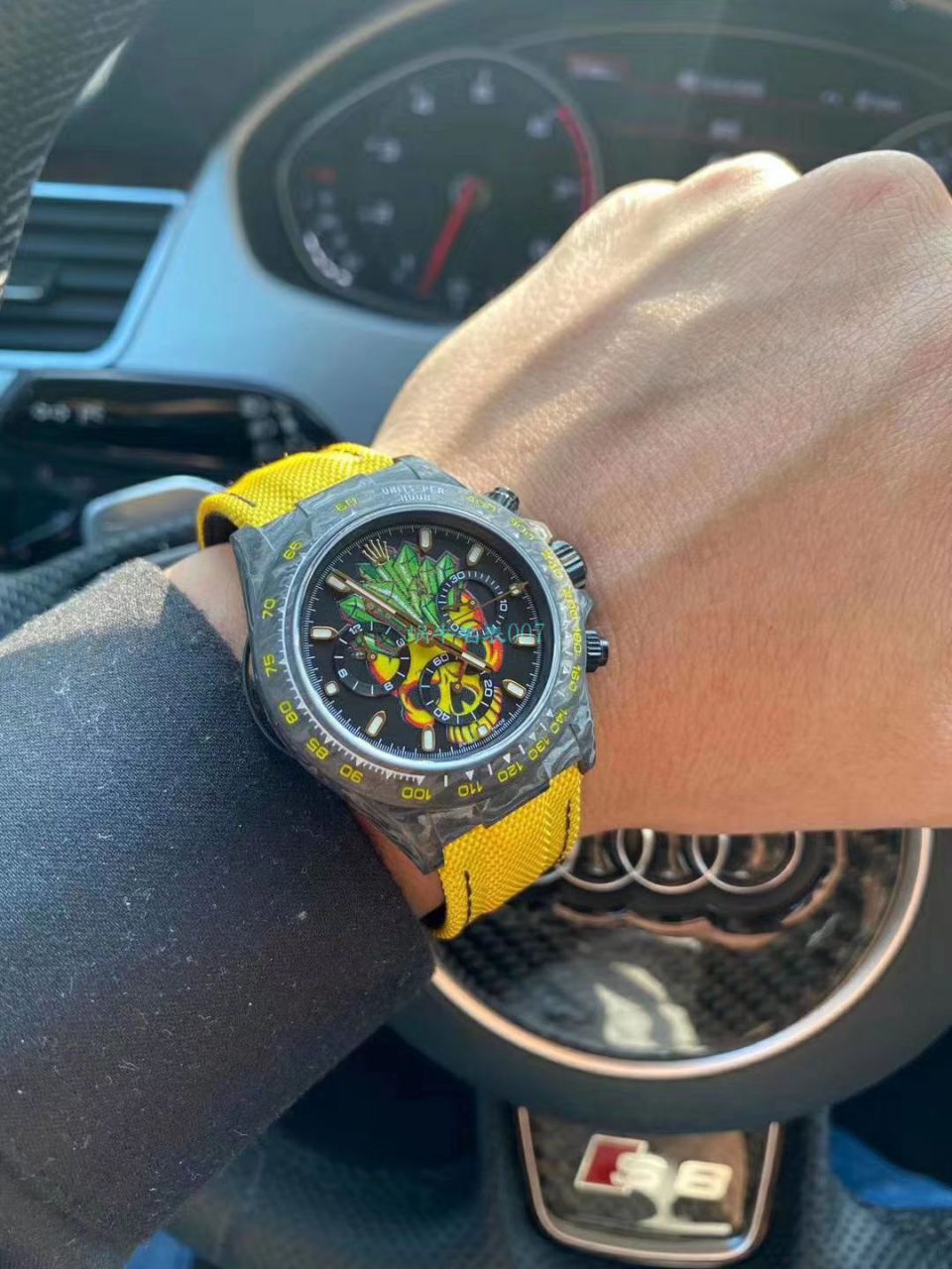WWF Factory 官网新品发布 Rolex 最新DIW团队改装 carbon fiber  Ditongna  wrist watch  / R579