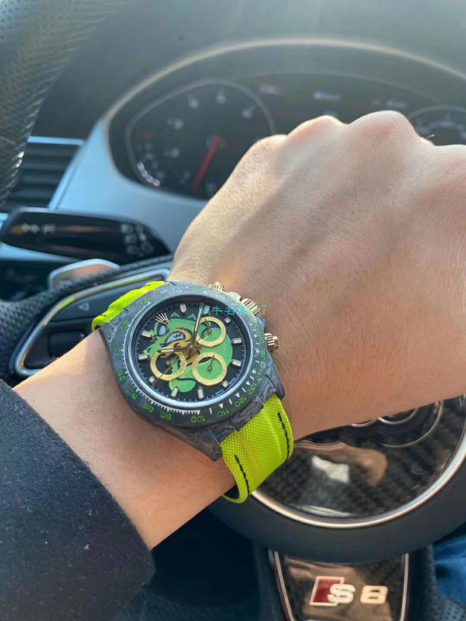 WWF Factory 官网新品发布 Rolex 最新DIW团队改装 carbon fiber  Ditongna  wrist watch  / R579