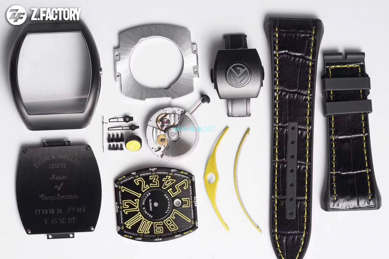 ZF Factory  Franck Muller Franck Muller超A高仿手表MEN'S COLLECTION V45系列男士 wrist watch  / FL069