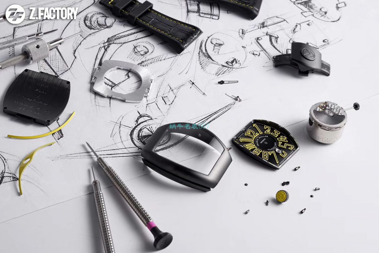 ZF Factory  Franck Muller Franck Muller超A高仿手表MEN'S COLLECTION V45系列男士 wrist watch  / FL069
