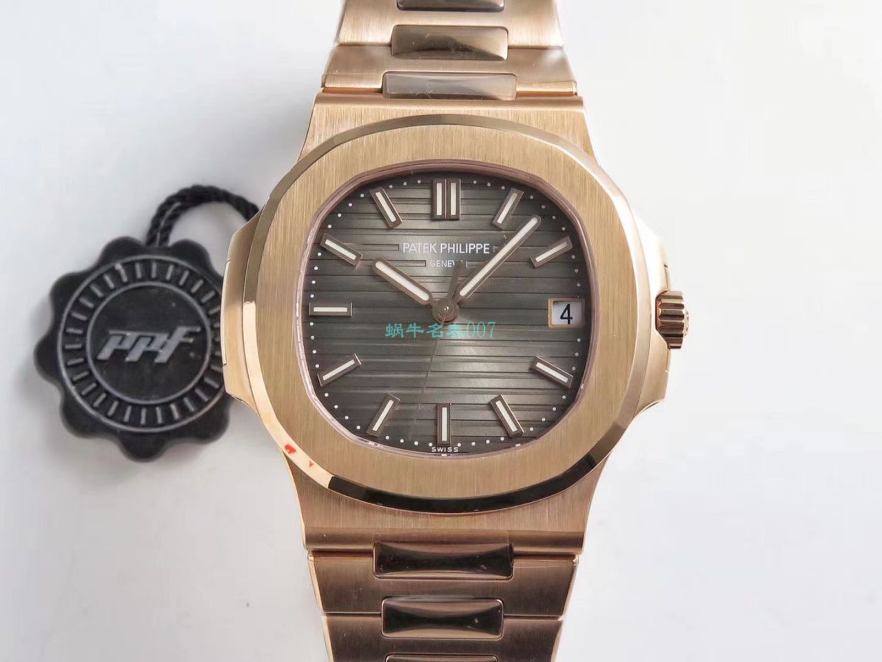 【PPF Factory  Nautilus 复刻高仿 Best 版本手表V2价格】 PATEK PHILIPPE 运动系列5711/1R-001 wrist watch  / BD253