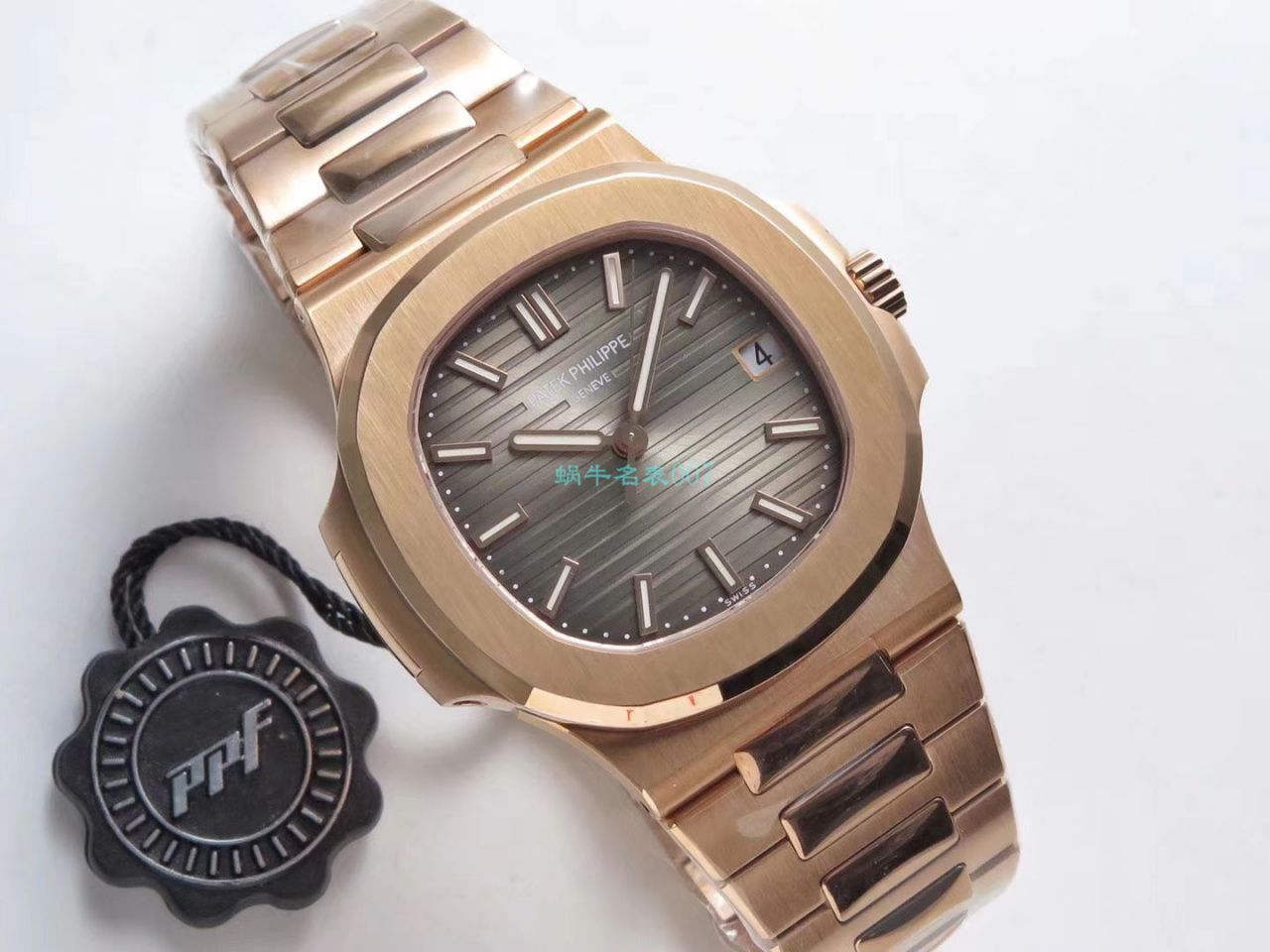 【PPF Factory  Nautilus 复刻高仿 Best 版本手表V2价格】 PATEK PHILIPPE 运动系列5711/1R-001 wrist watch  / BD253