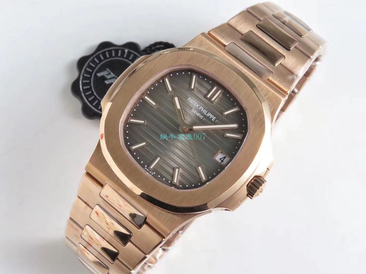 【PPF Factory  Nautilus 复刻高仿 Best 版本手表V2价格】 PATEK PHILIPPE 运动系列5711/1R-001 wrist watch  / BD253