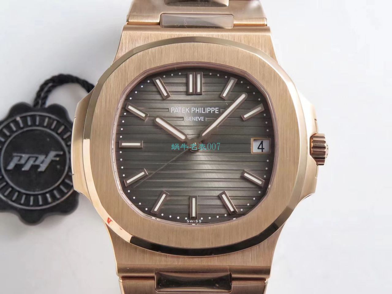 【PPF Factory  Nautilus 复刻高仿 Best 版本手表V2价格】 PATEK PHILIPPE 运动系列5711/1R-001 wrist watch  / BD253