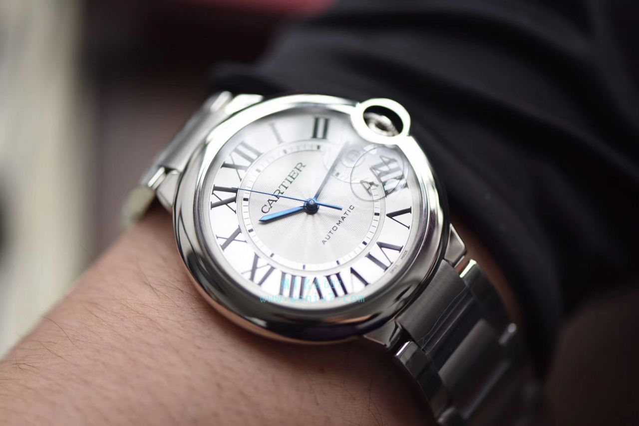  Video analysis V6 Factory 官网V7版本 top 复刻高仿手表 Cartier  蓝气球42毫米男装W69012Z4多少钱 / K273
