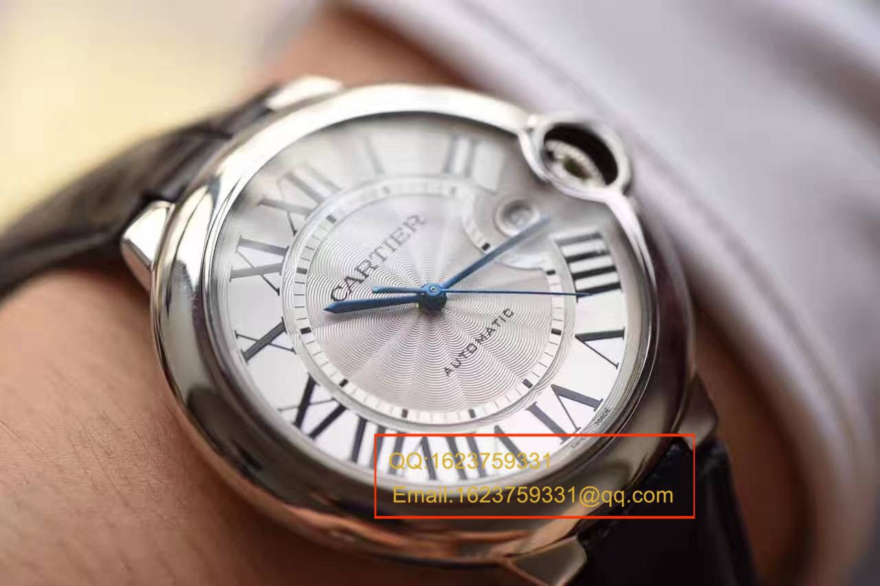  Video analysis V6 Factory 官网V7版本 top 复刻高仿手表 Cartier  蓝气球42毫米男装W69012Z4多少钱 / K273
