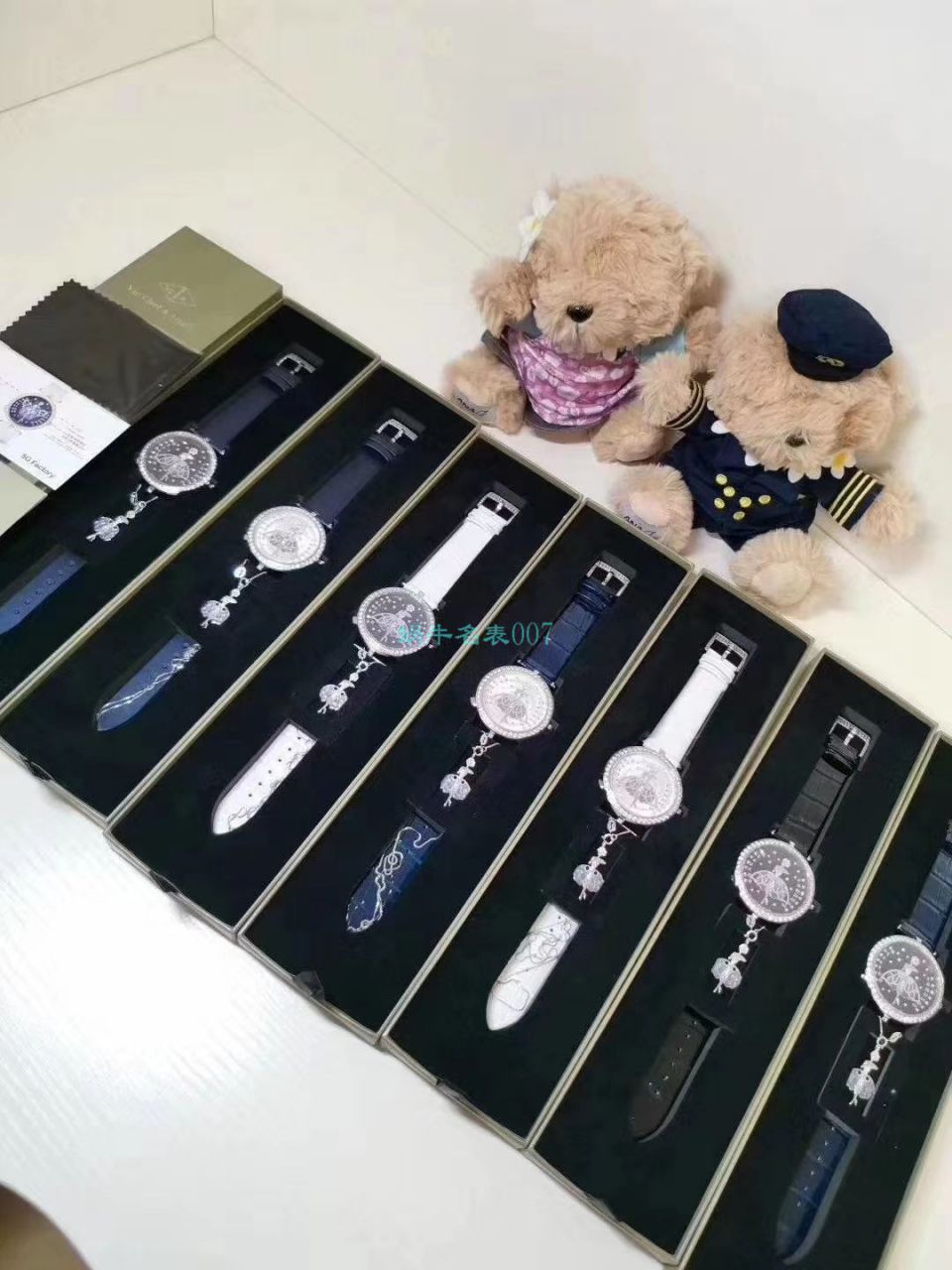 5G Factory 超A高仿梵克雅宝诗意复杂功能系列VCARO8PM00女士 wrist watch  / VCA07