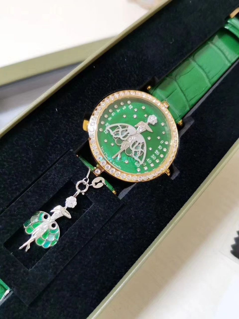 5G Factory 超A高仿梵克雅宝诗意复杂功能系列VCARO8PM00女士 wrist watch  / VCA07