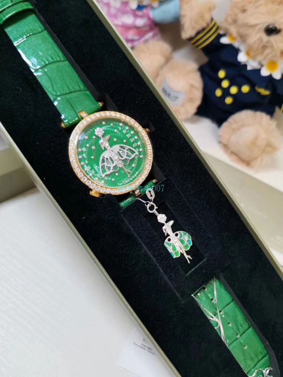 5G Factory 超A高仿梵克雅宝诗意复杂功能系列VCARO8PM00女士 wrist watch  / VCA07