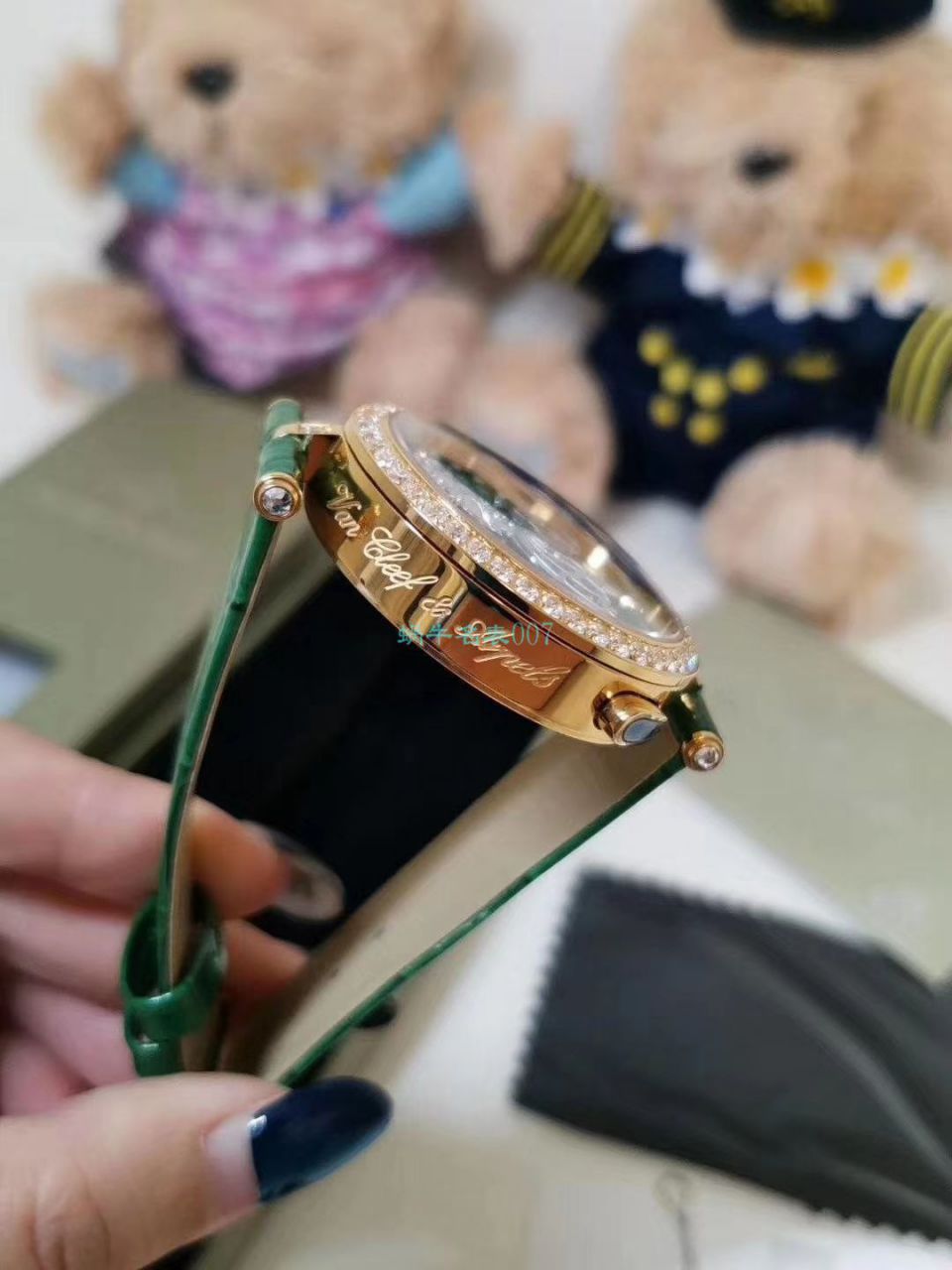 5G Factory 超A高仿梵克雅宝诗意复杂功能系列VCARO8PM00女士 wrist watch  / VCA07